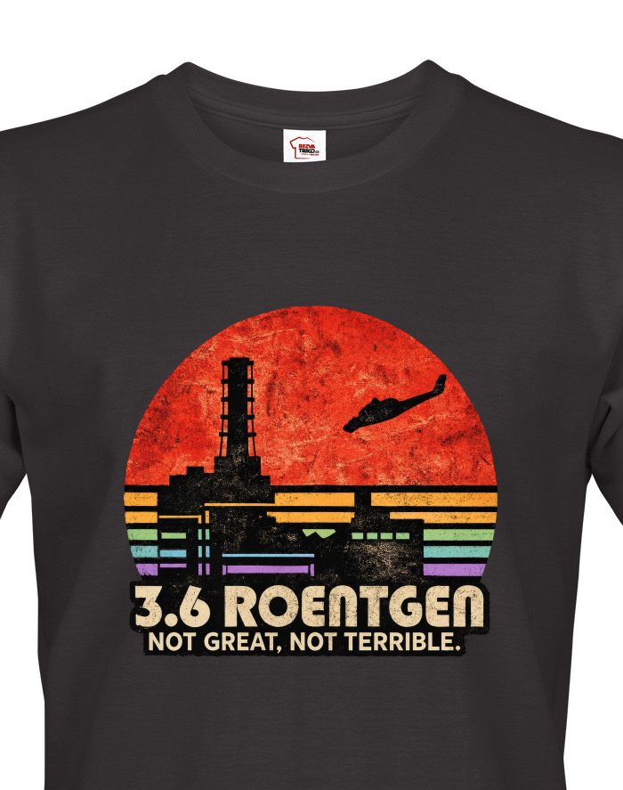 Pánské tričko 3.6 Roentgen - Havárie v Černobylu