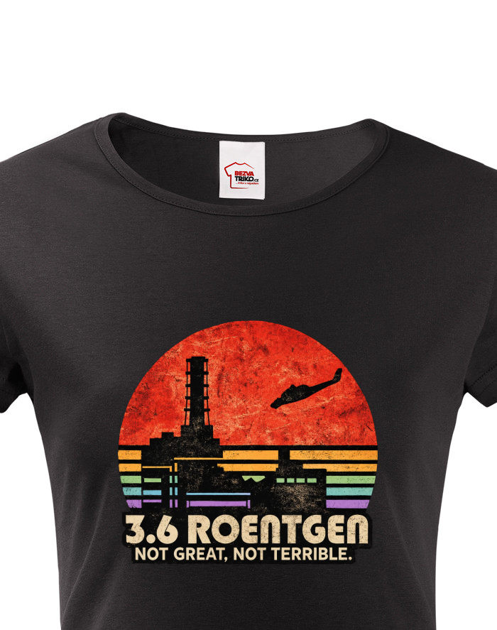 Dámské tričko Černobyl 3.6 Roentgen