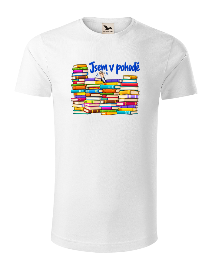 Pánské tričko z bio bavlny - Jsem v pohodě