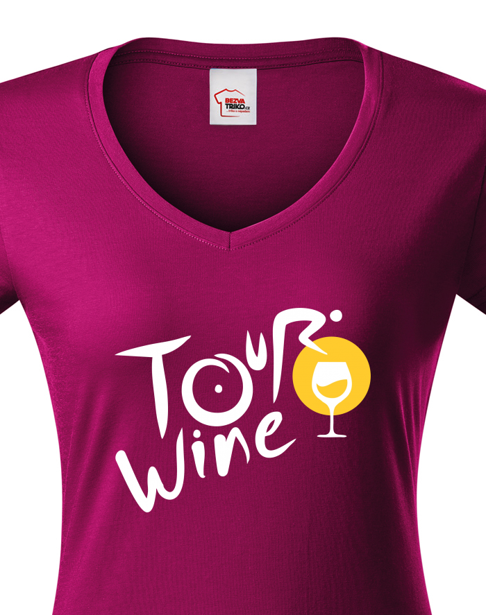 Dámské tričko Tour wine