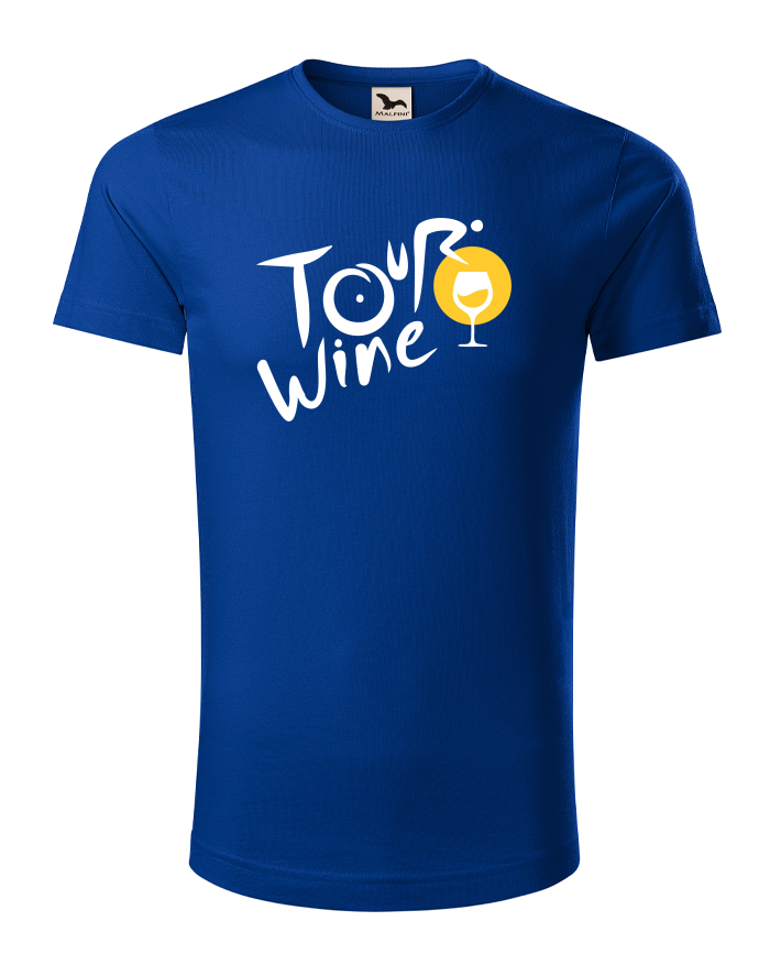 Tour Wine - Pánské tričko z bio bavlny