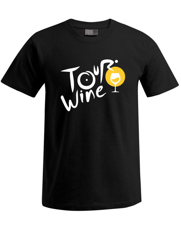 Pánské tričko Plus Size Tour Wine – vinný motiv