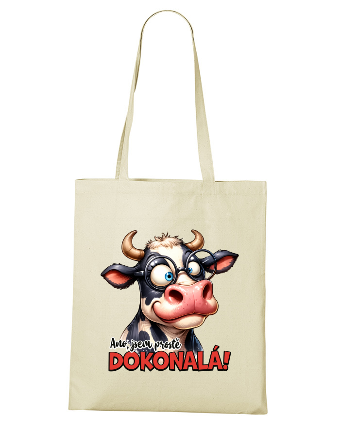 Nákupní taška Kráva - Jsem prostě dokonalá