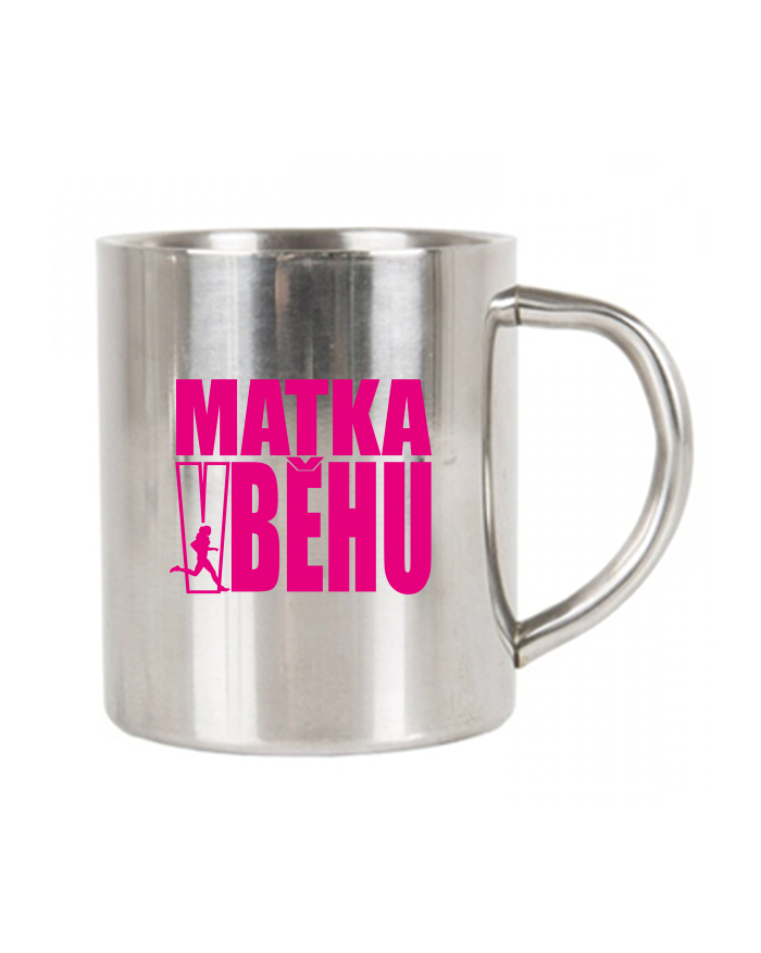 Nerezový termohrnek Matka v běhu