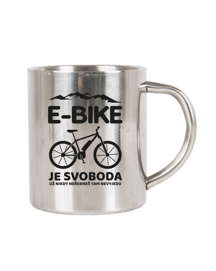 Nerezový termohrnek E-bike