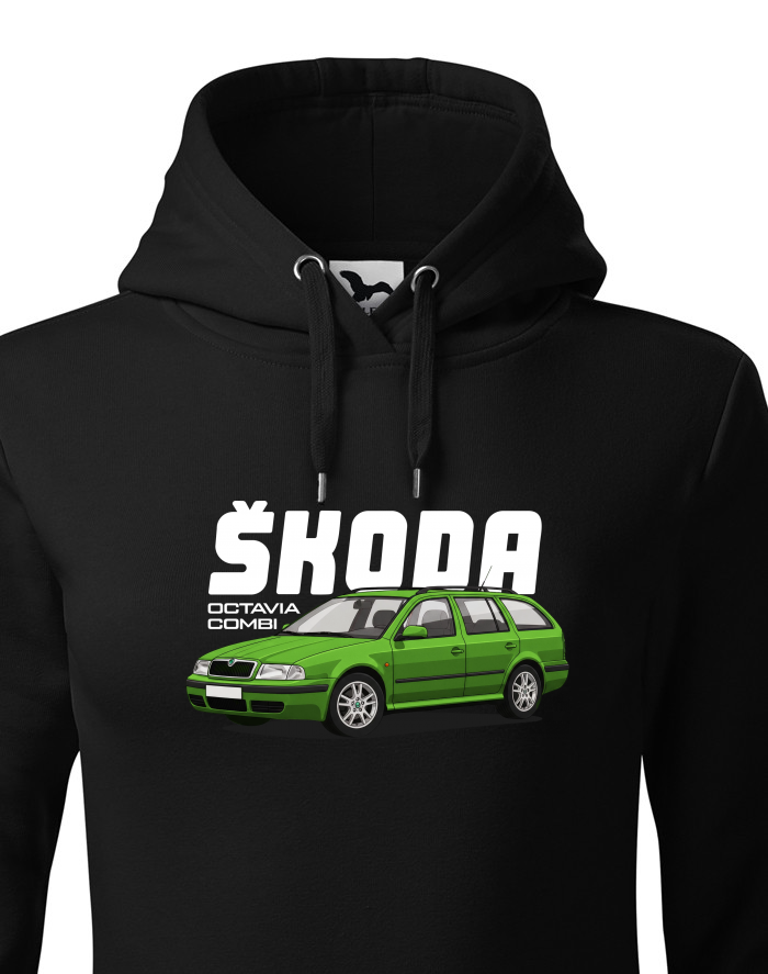 Dámská mikina s kapucí Škoda Octavia Combi