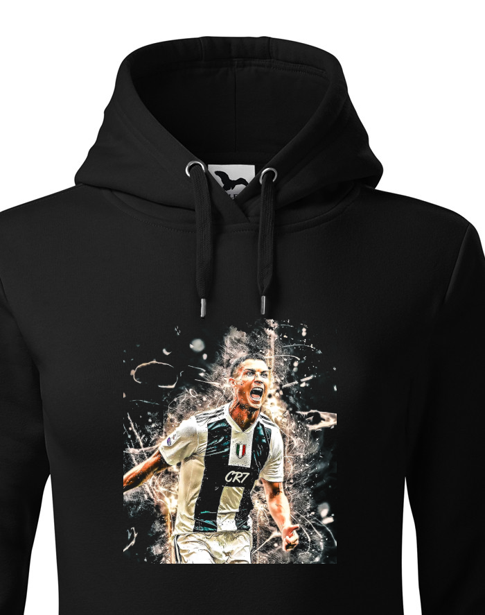 Dámská mikina s kapucí Cristiano Ronaldo 3