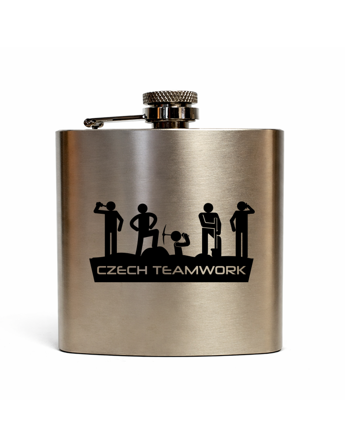 Nerezová placatka Czech teamwork