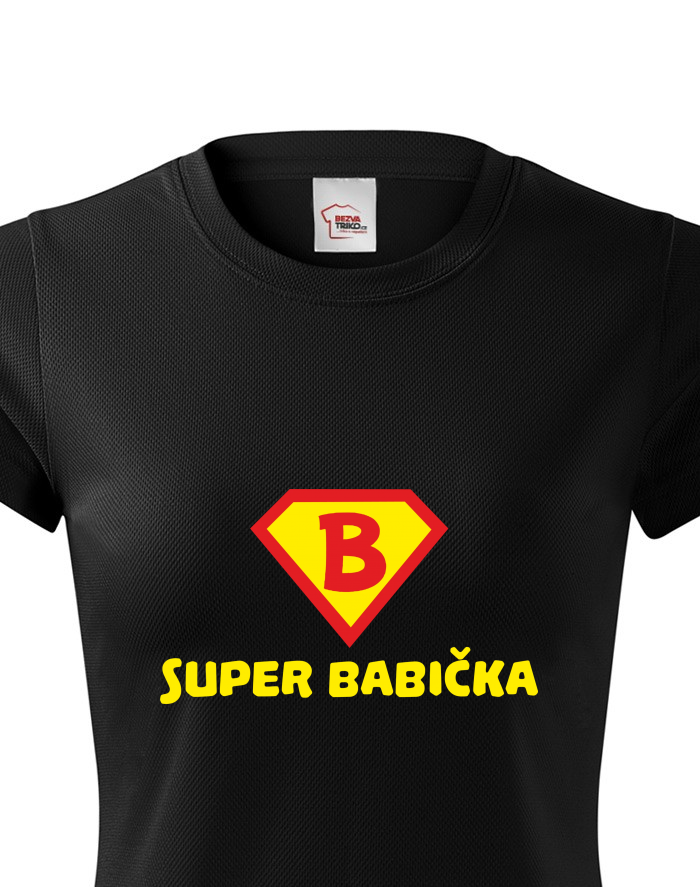 Dámské funkční tričko Super babička