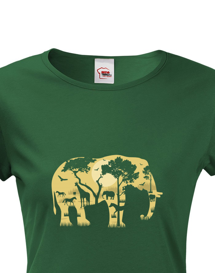 Dámské tričko - Elephant