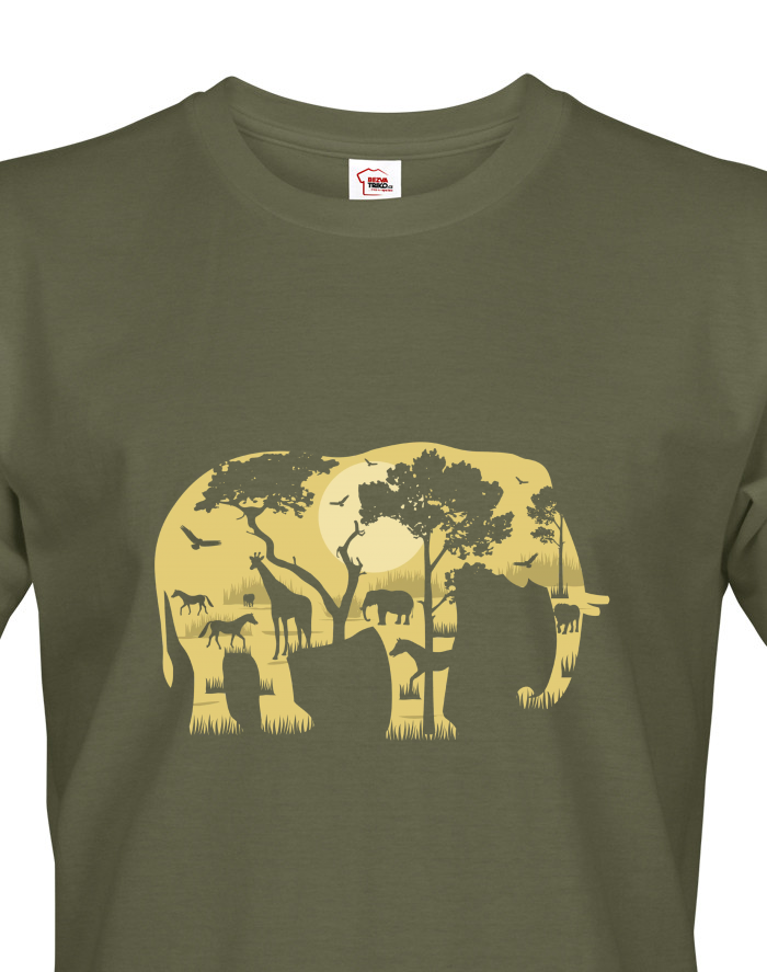 Pánské tričko - Elephant