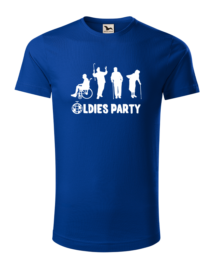 Oldies Party – pánské tričko z bio bavlny