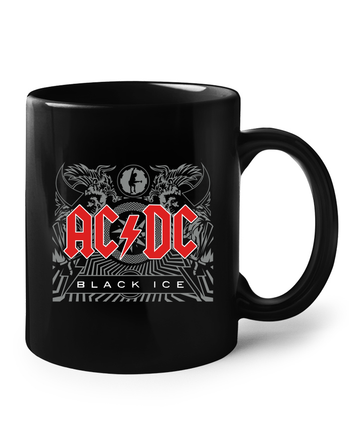 Keramický hrnek AC/DC - černý