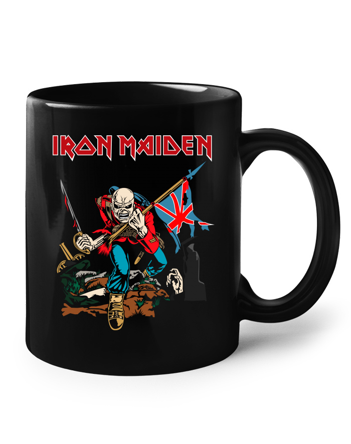 Iron Maiden - keramický hrnek černý
