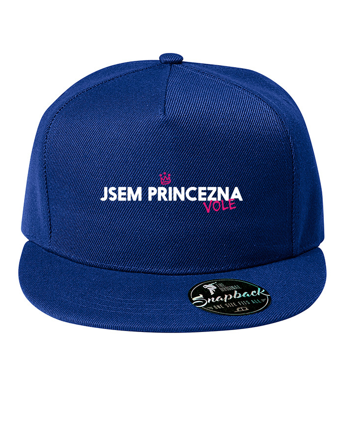 Kšiltovka snapback Jsem princezna vole 2