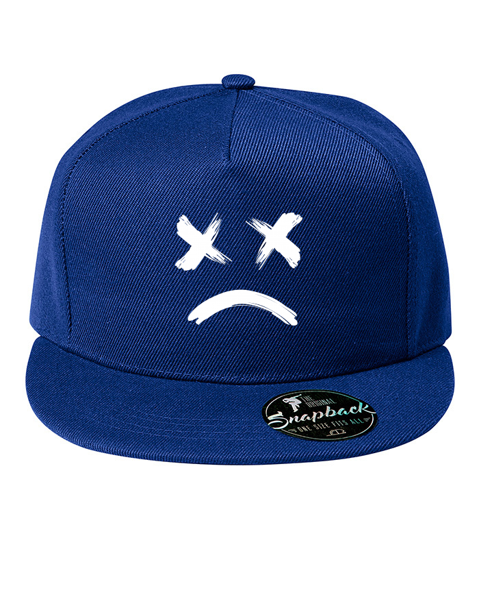 Smutný obličej – snapback kšiltovka
