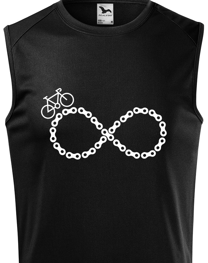 Pánské funkční tílko Cyklistické nekonečno