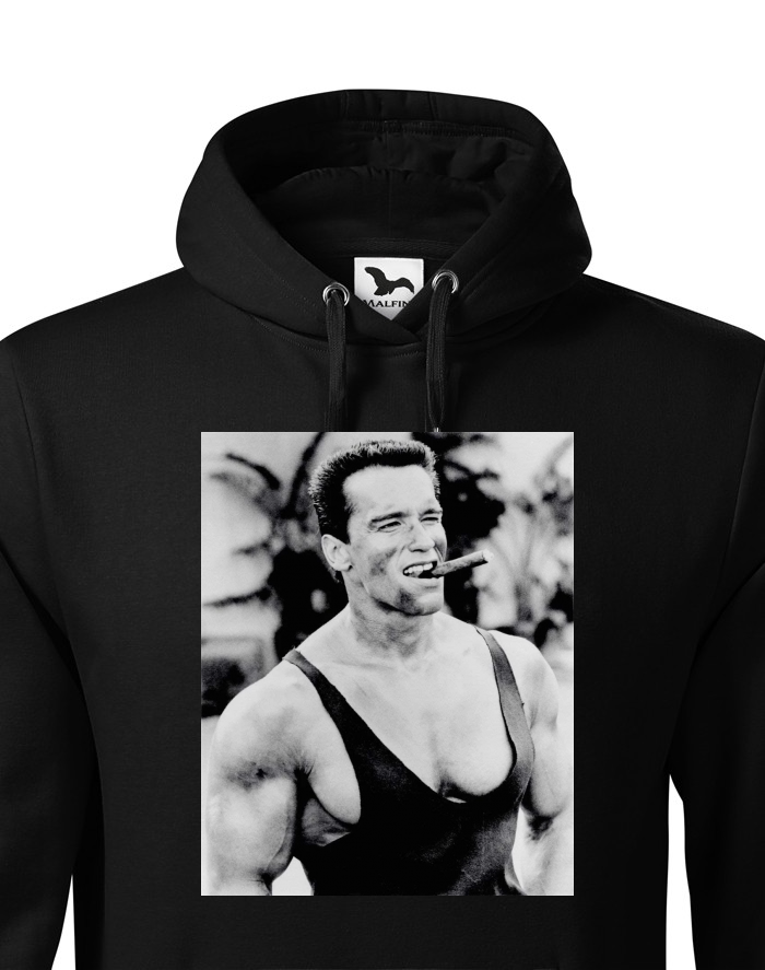 Pánská mikina s kapucí Arnold Schwarzenegger