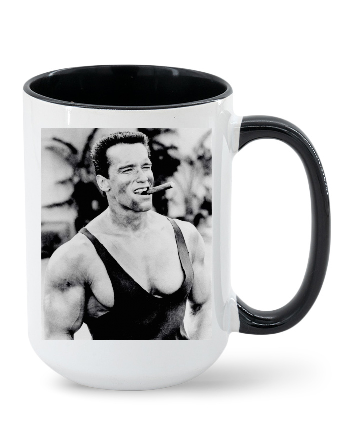 Keramický hrnek MAX s potiskem Arnold Schwarzenegger