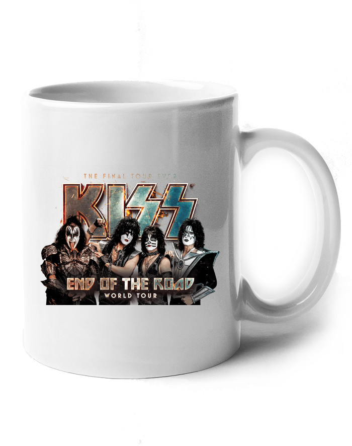 Keramický hrnek Kiss – End of the Road World Tour