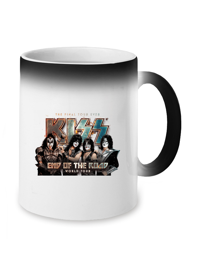 Kiss – End of the Road – magický měnící se hrnek