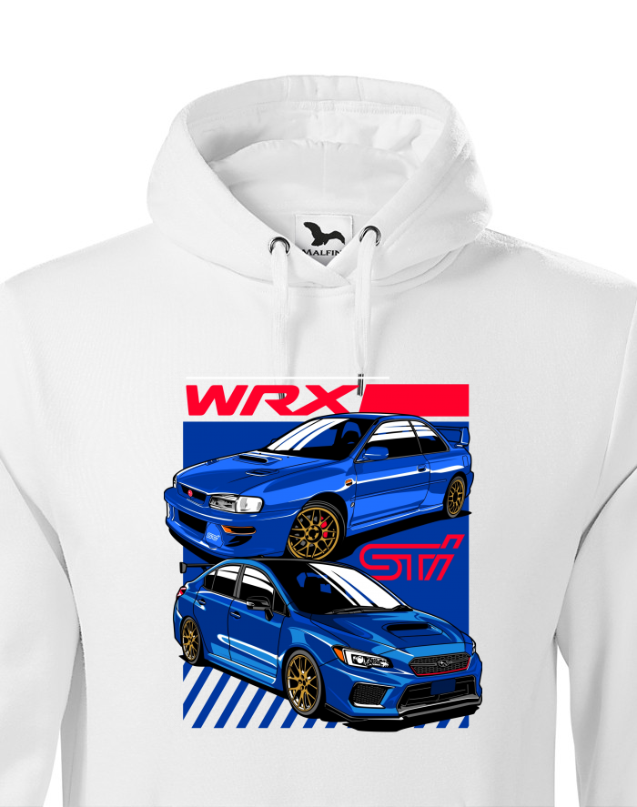 Pánská mikina s kapucí Subaru WRX STI 2
