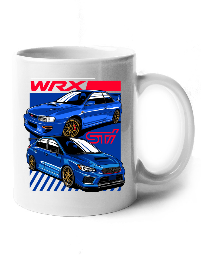 Keramický hrnek Subaru WRX STI 2