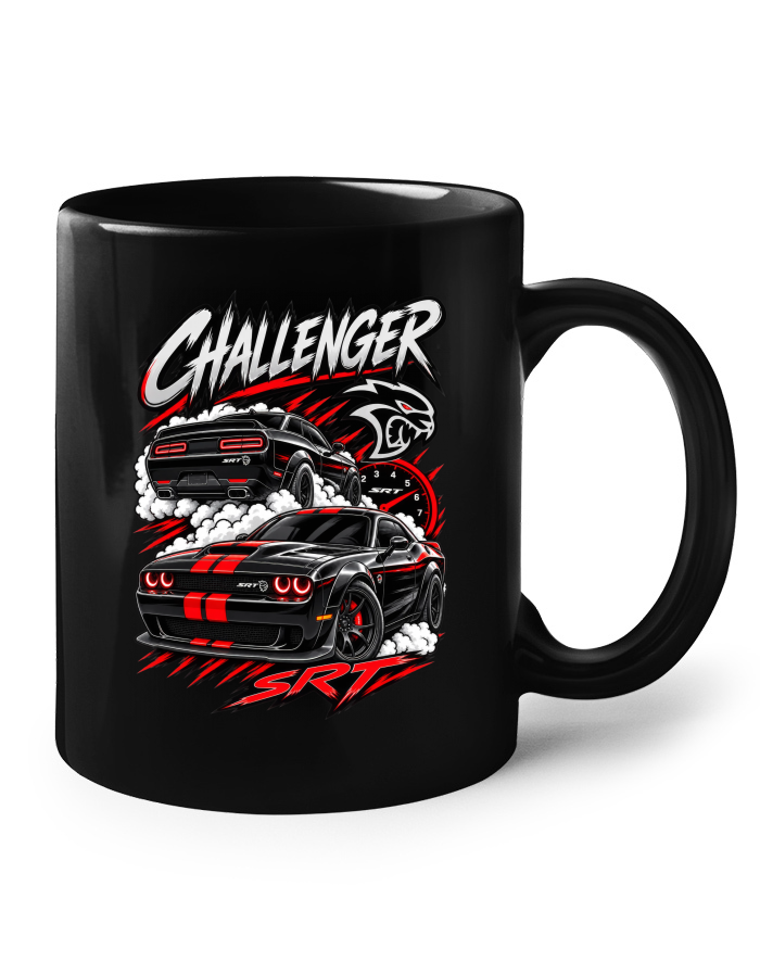 Keramický hrnek Dodge Challenger SRT