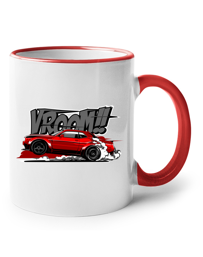Keramický hrnek Dodge Challenger – Vroom!