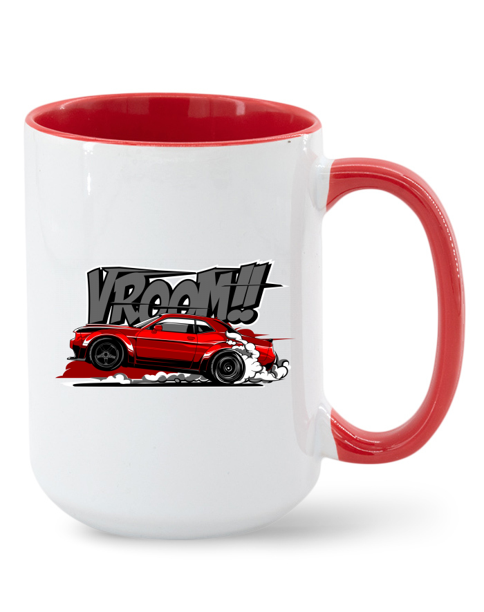 Keramický hrnek MAX Dodge Challenger – Vroom!