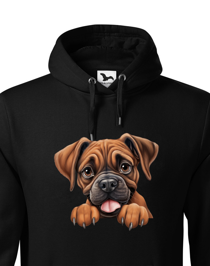Pánská mikina s kapucí Boxer