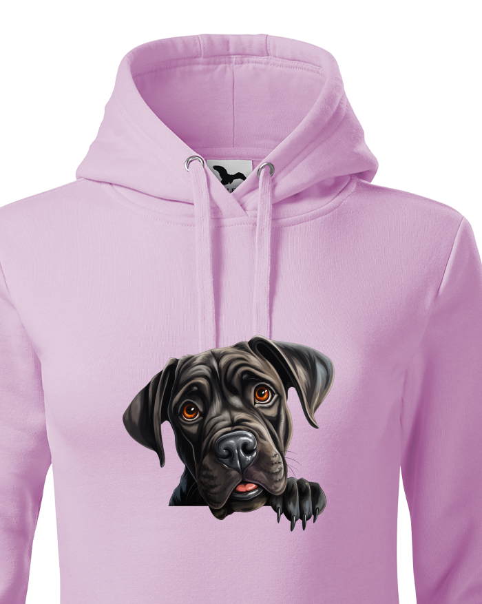 Dámská mikina s kapucí Cane Corso
