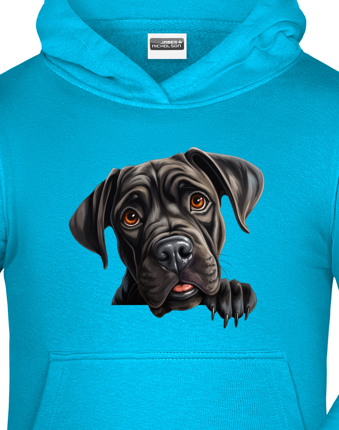Dětská mikina s kapucí Cane Corso