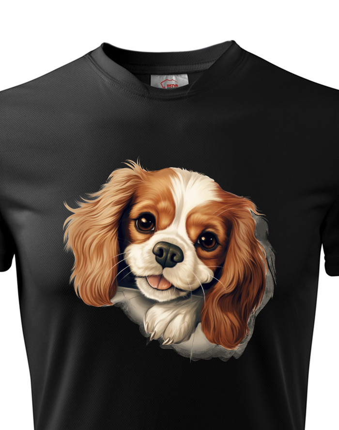 Pánské funkční tričko Kavalír King Charles