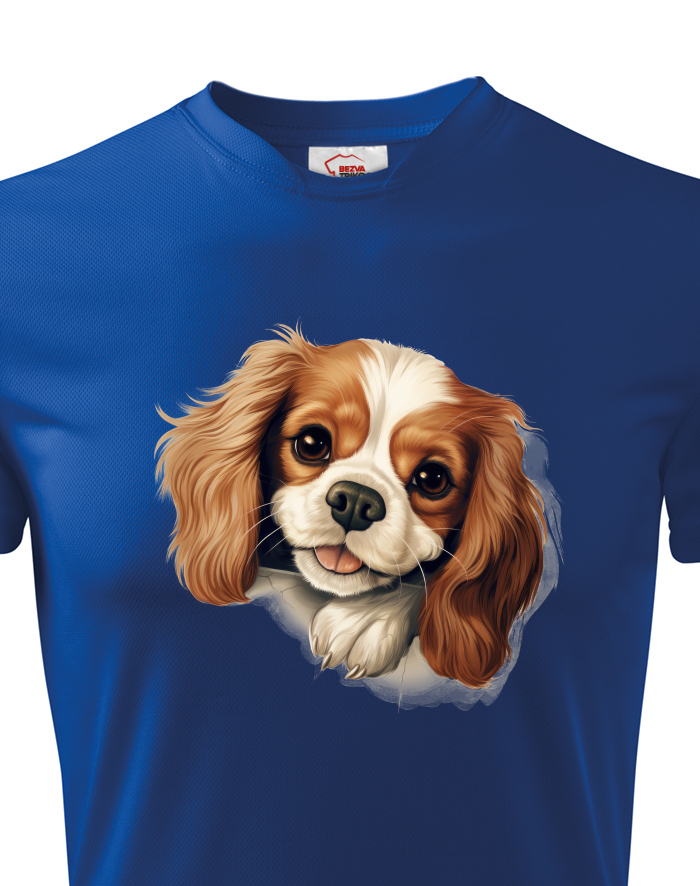 Dětské funkční tričko Kavalír King Charles