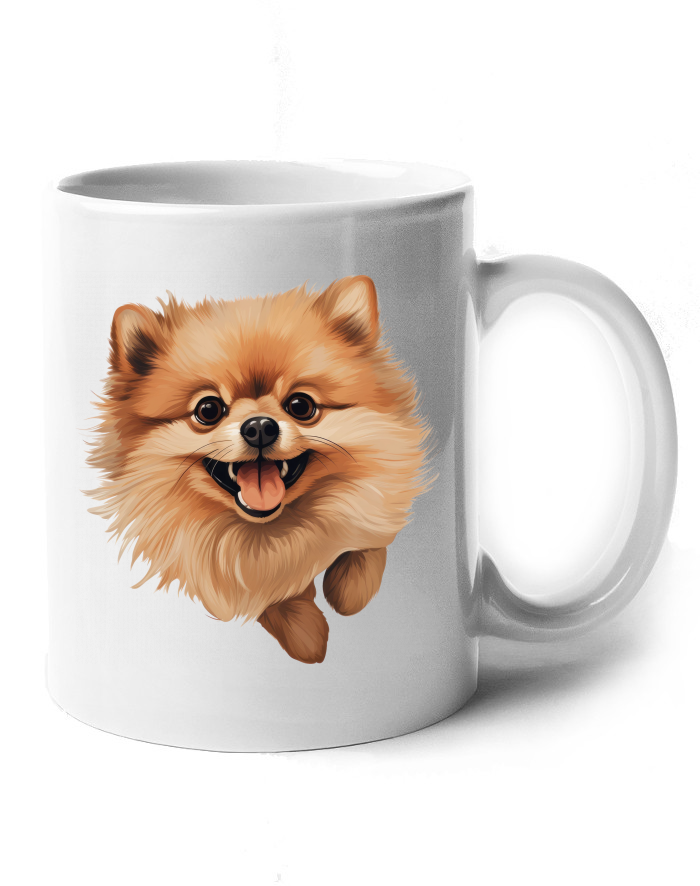 Keramický hrnek Pomeranian špic