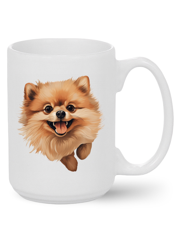Keramický hrnek MAX s pomeranianem