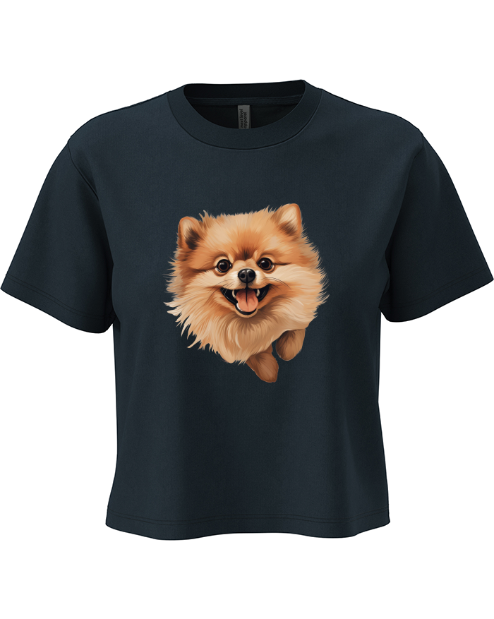 Dámský crop top Pomeranian