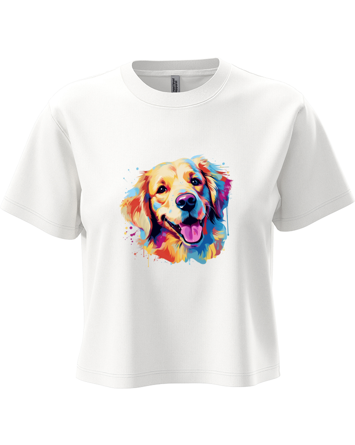 Dámský crop top Retrívr
