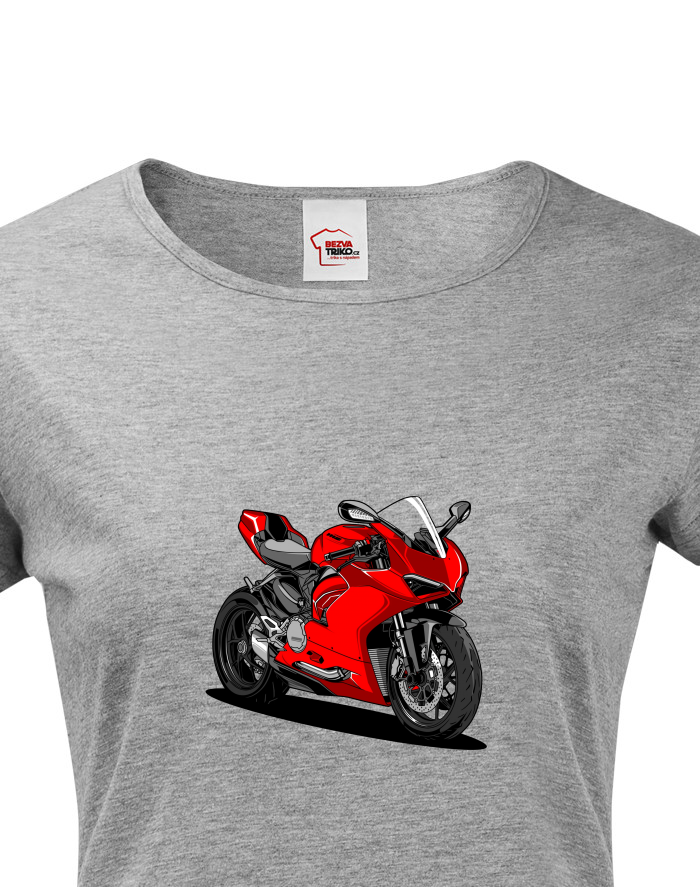 Dámské tričko s potiskem Ducati Panigale V2