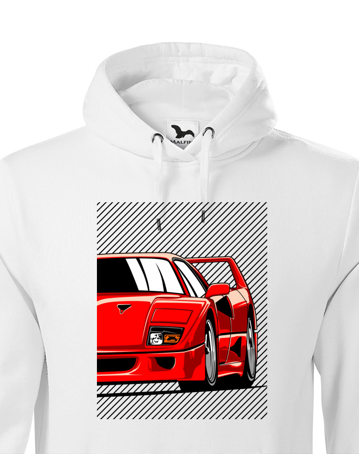 Pánská mikina s kapucí Ferrari F40