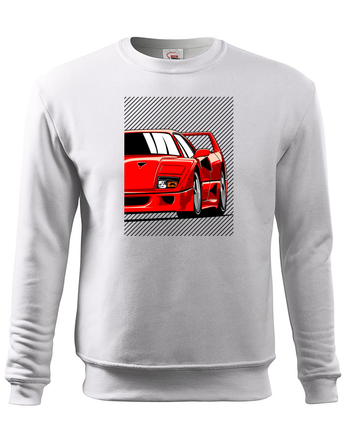 Pánská mikina bez kapuce Ferrari F40