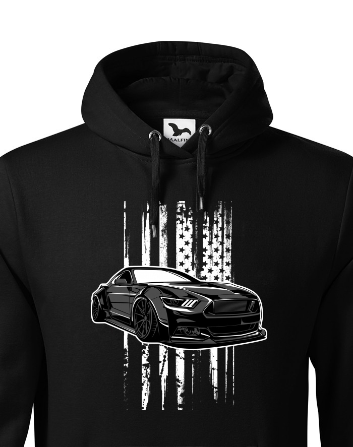 Pánská mikina s kapucí Ford Mustang