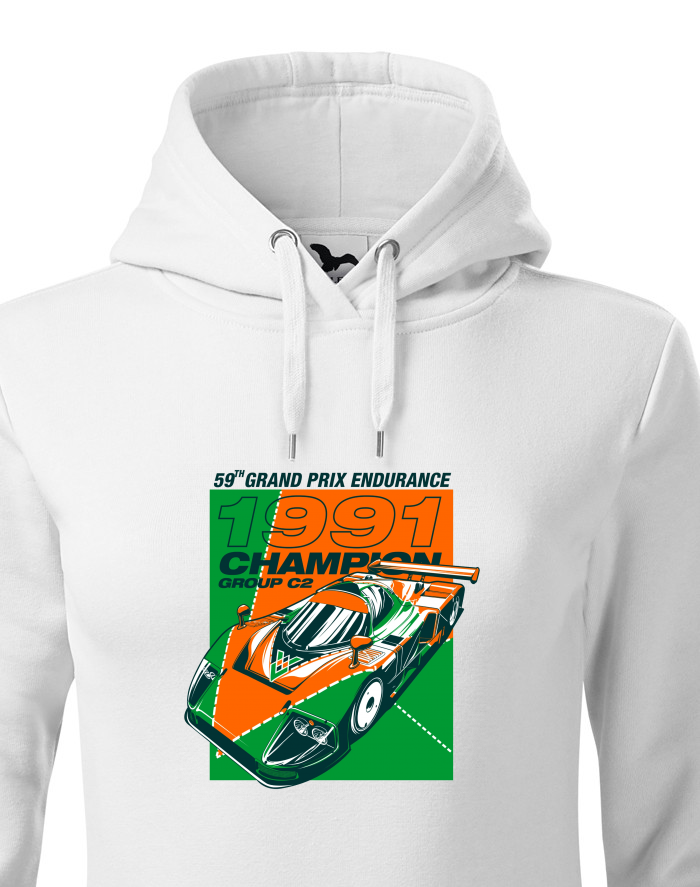 Dámská mikina s kapucí Mazda 787B