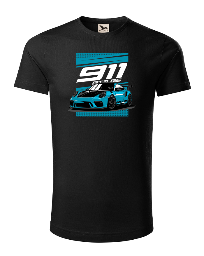 Pánské tričko Porsche 911 GT3 RS blue