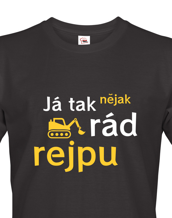 Pánské tričko Já tak nějak rád rejpu