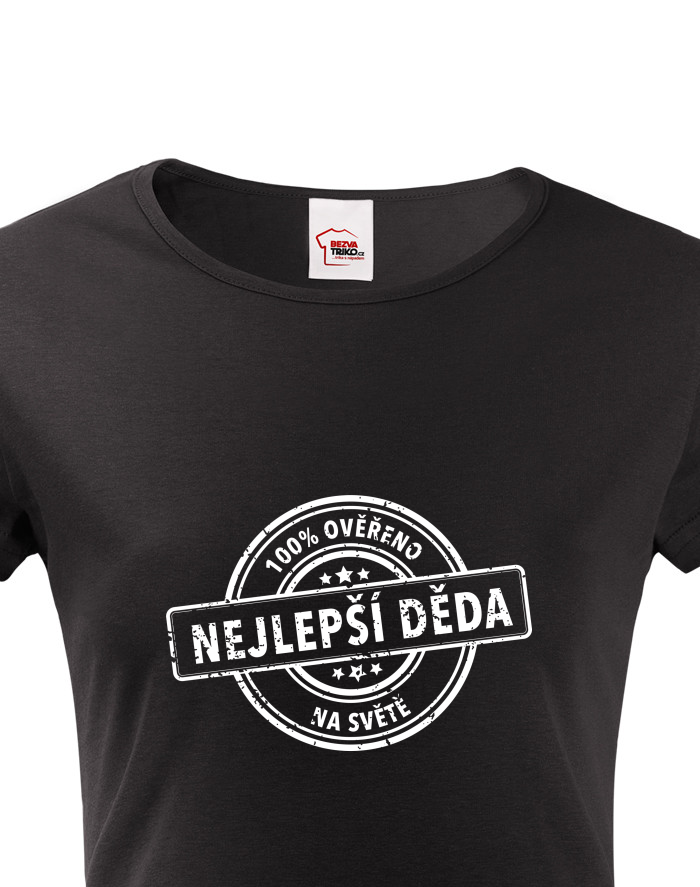 Dámské tričko Nejlepší děda na světě 2
