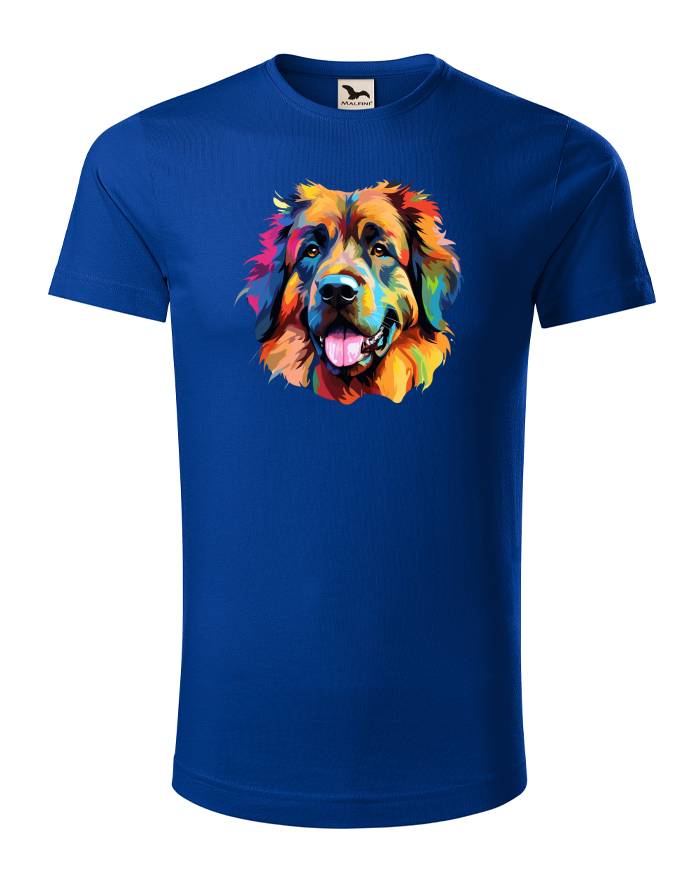 Pánské tričko z bio bavlny – Leonberger