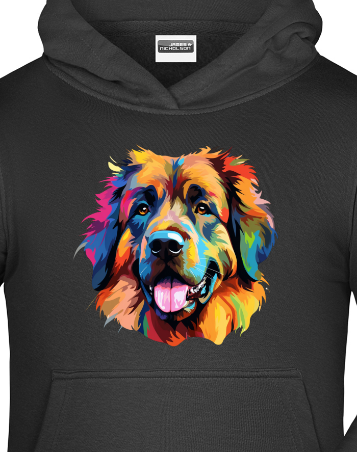 Dětská mikina s kapucí Leonberger