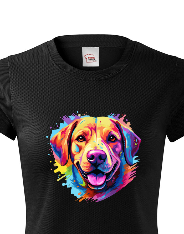 Dámské funkční tričko Labradorský retrívr